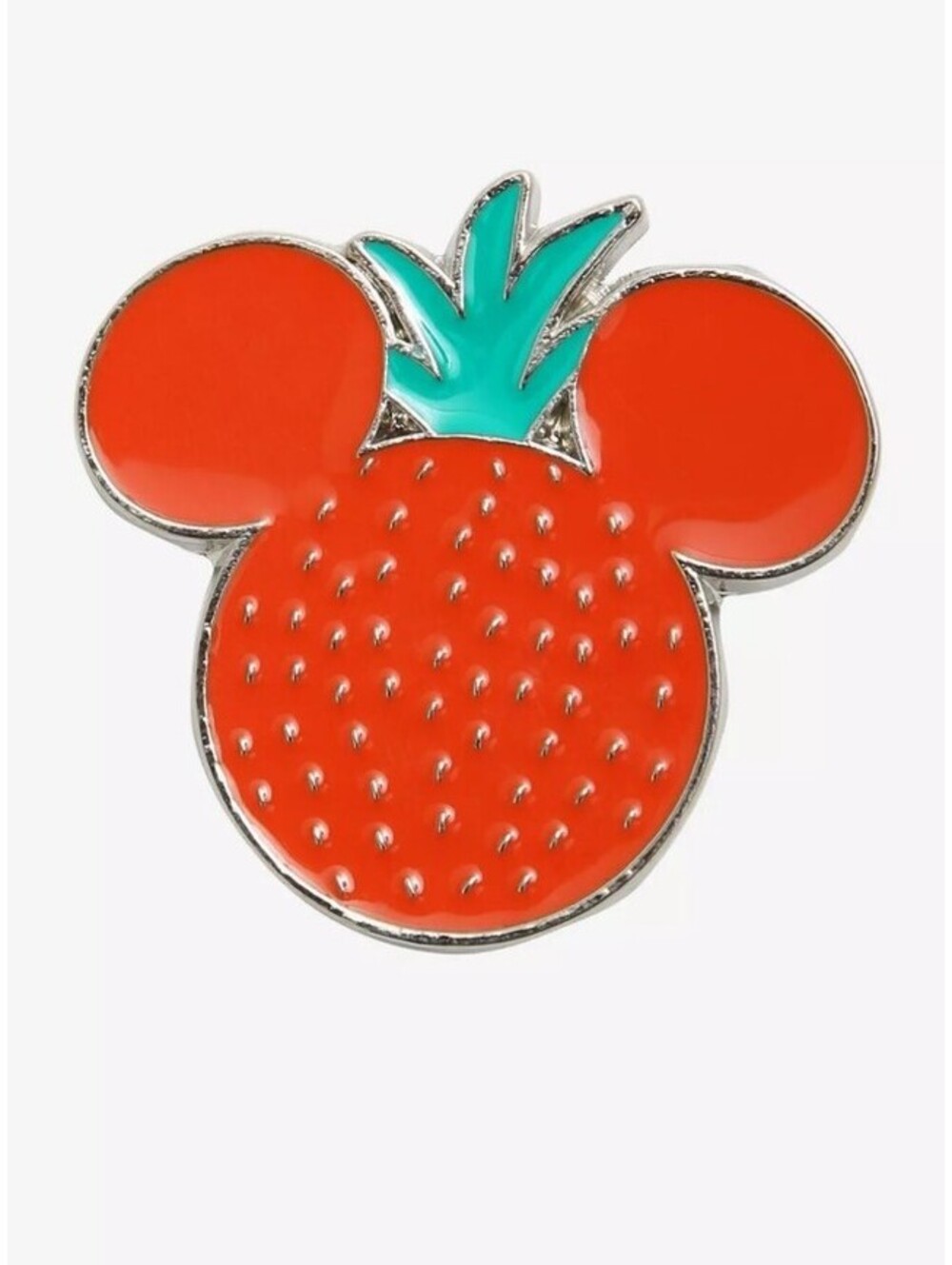New 2020 Loungefly Disney Fruit Mickey Mouse Strawberry Exclusive Enamel Pin